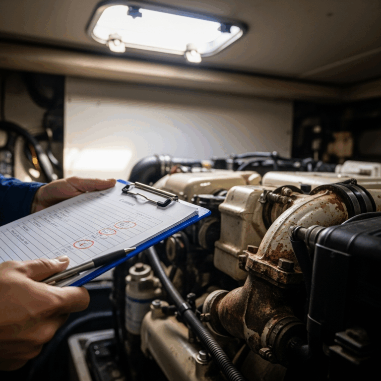 Marine Survey Red Flags on Used Motor Yachts