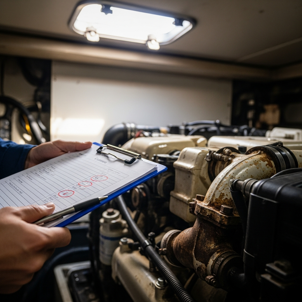 Marine Survey Red Flags on Used Motor Yachts
