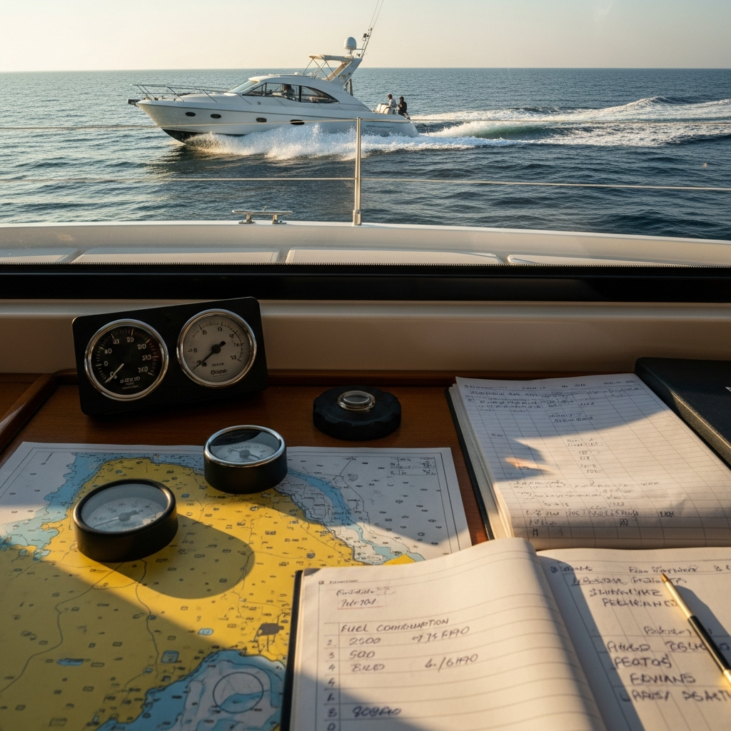 Cruising range vs fuel burn on 70ft yachts