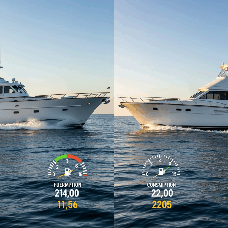 Trawler vs Sportfish Yacht Fuel Efficiency Real Numbers