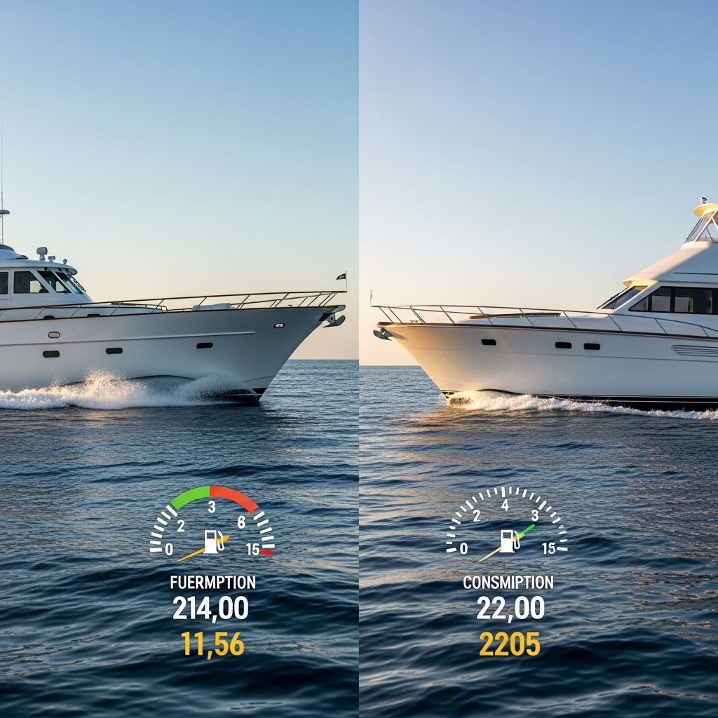 Trawler vs Sportfish Yacht Fuel Efficiency Real Numbers