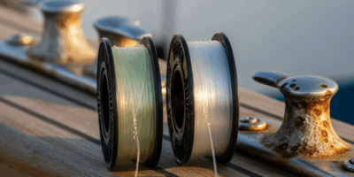Fluorocarbon vs Monofilament Fishing Line for Saltwater Boats